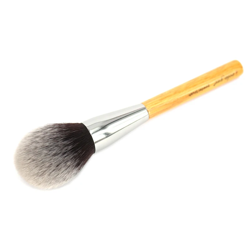 Vela.Yue 대형 파우더 블러쉬 브러쉬 합성 페이스 뺨 루스 미니 파운데이션 블러셔 브론저 하이라이트 컨투어 메이크업 도구