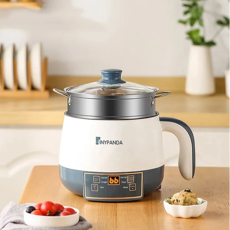 Electric Rice Cookers Mini Portable Multicooker Smart Multifunctional Flat Stew Saucepan Steamer Ramen Pot Home Appliance 220V electric cooker electric rice cooker