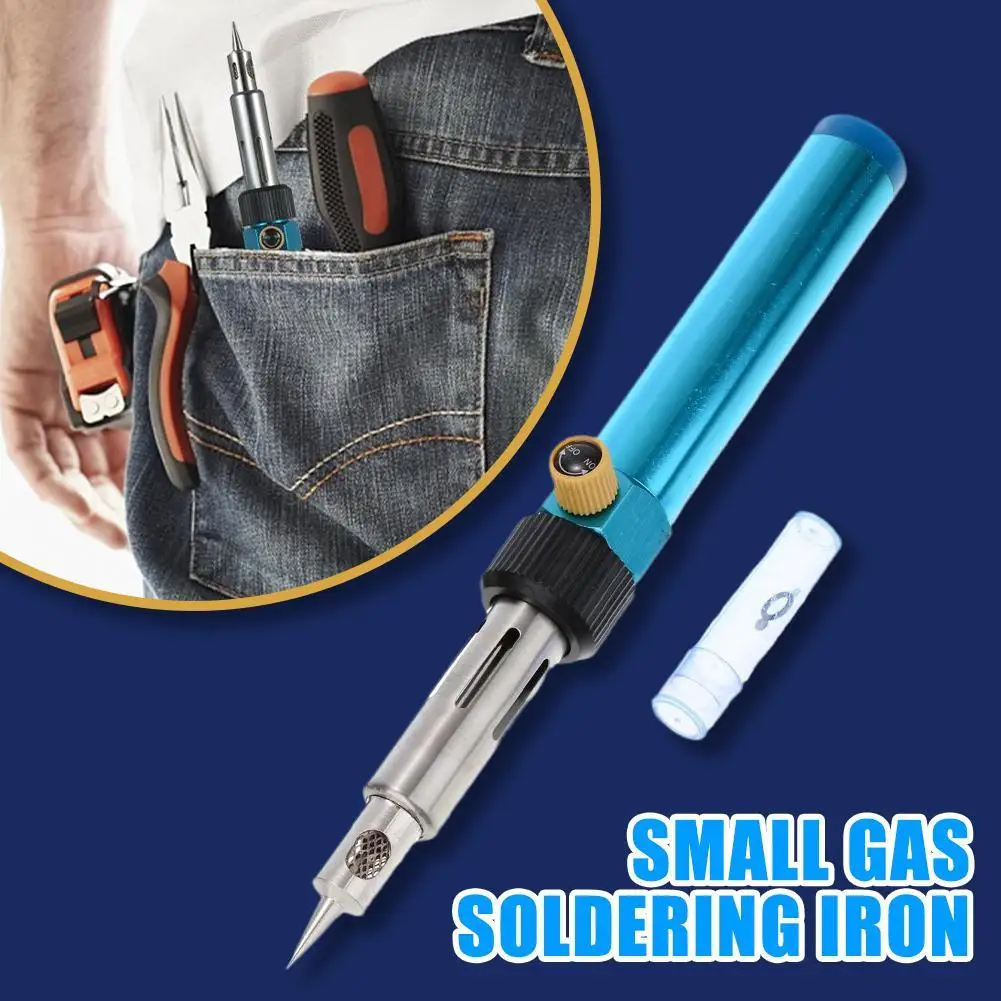 GasSolderingIron1300CelsiusButanePortable4In1WeldingKit