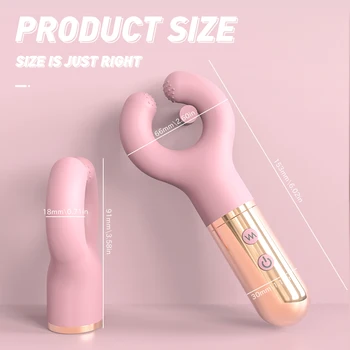 9 Frequency G Spot USB Adapter Charge Vibrator Powerful Stimulation Massager Rechargeable Adult Sex Toy for Women Couples 3