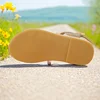 Students Golden Sandals 2025 Girls Romanesque Hollowed Out Breathable Children's Sandals Soft Soled Atmospheric Girls' Sandals 5