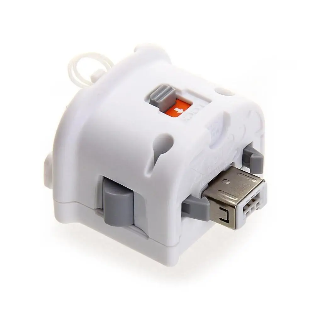 Wireless Game Controller White Wireless Wiimote Controller Motion Plus Adapter Sensor For Nintendo Wii Console