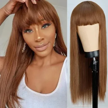 Fashionable Long Bangs Wig Cosplay Anime Character Styling Supplies with Realistic Hair Effects Multiple Colors To Choose From 2