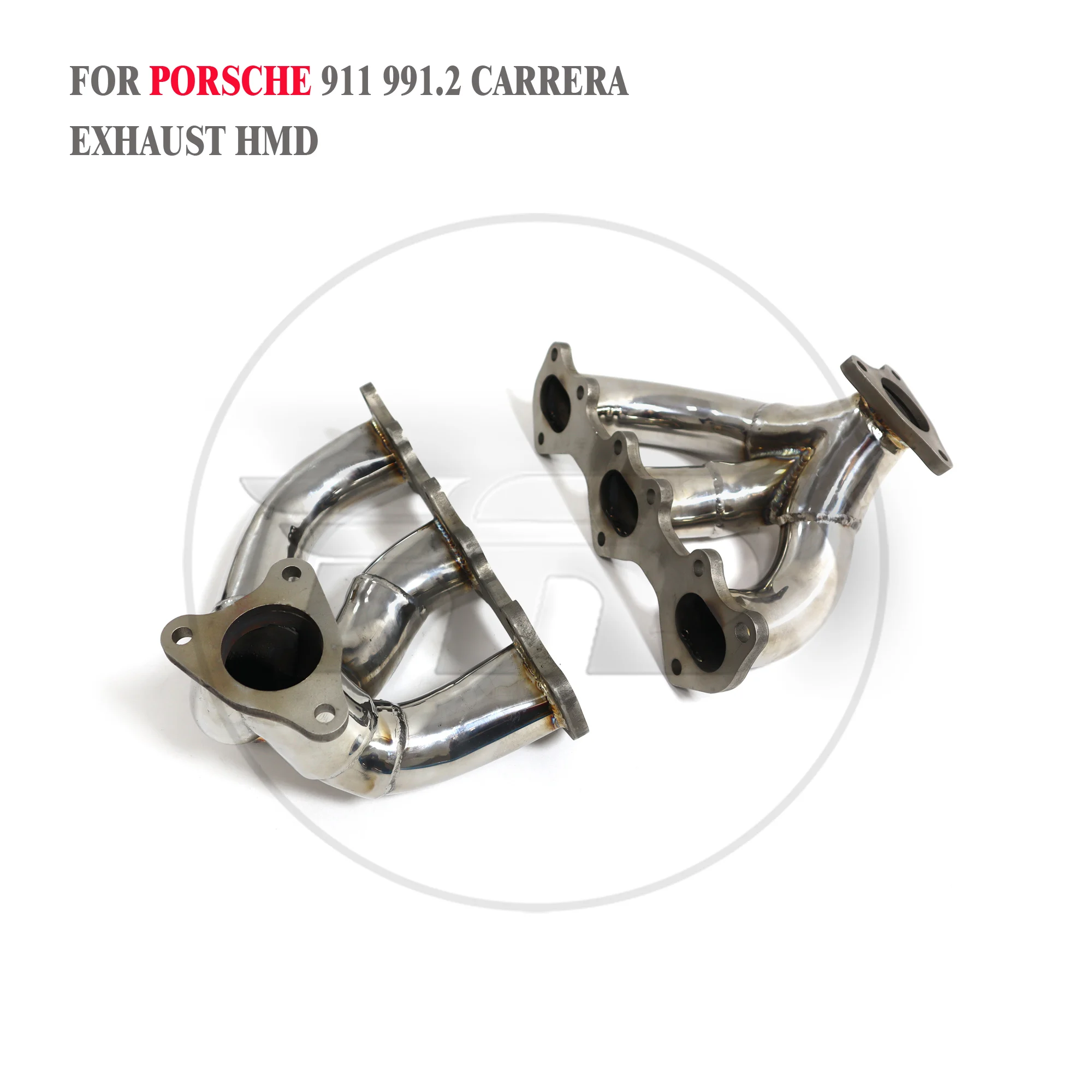 

Выхлопная система HMD, высокопроизводительная труба потока для Porsche 911 991,2 Carrera S GTS без каталитических заглушек