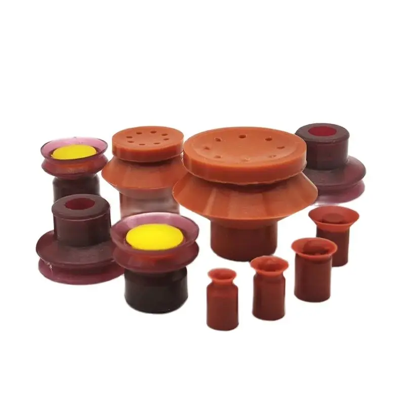 Вакуумная присоска из промышленного силикона с отверстием, механическая Рычажная всасывающая насадка, пневматическая модель ZP-6/8/10/12DK DG-20/21/25/27/30/33DK