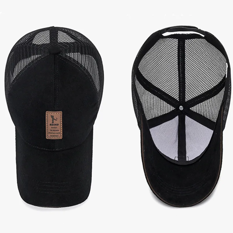 Tennis Caps Summer Breathable Net Mesh Baseball Cap