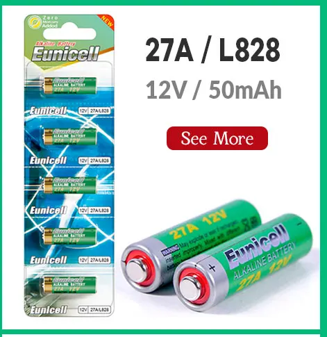 EUNICELL 10-50PCS SR721 LR721 AG11 162 Button Pilas Batteries LR47 SR721SW V362 L721F 1.5V Alkaline Coin Cell For Watch Battery