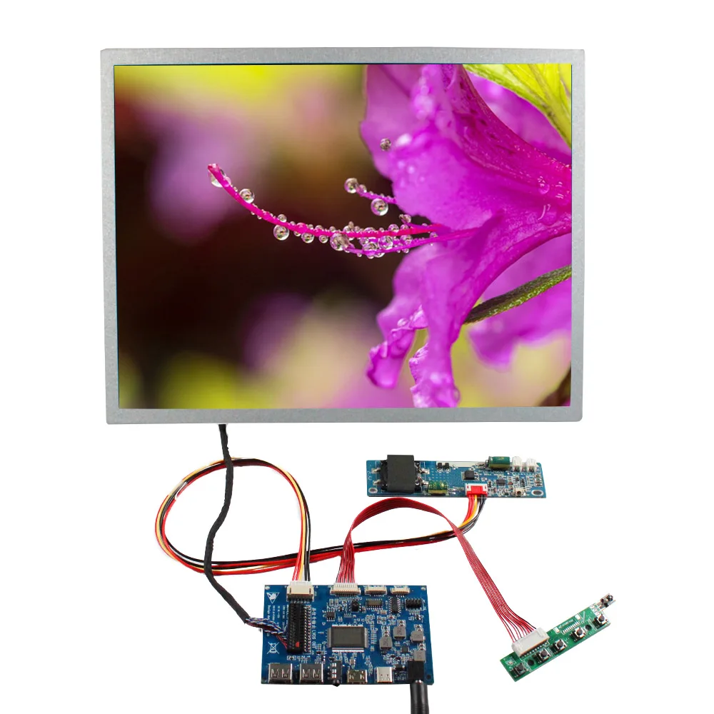 

15" 1000nit Outdoor 1024x768 4:3 LCD Screen HD MI USB Type C Control Board