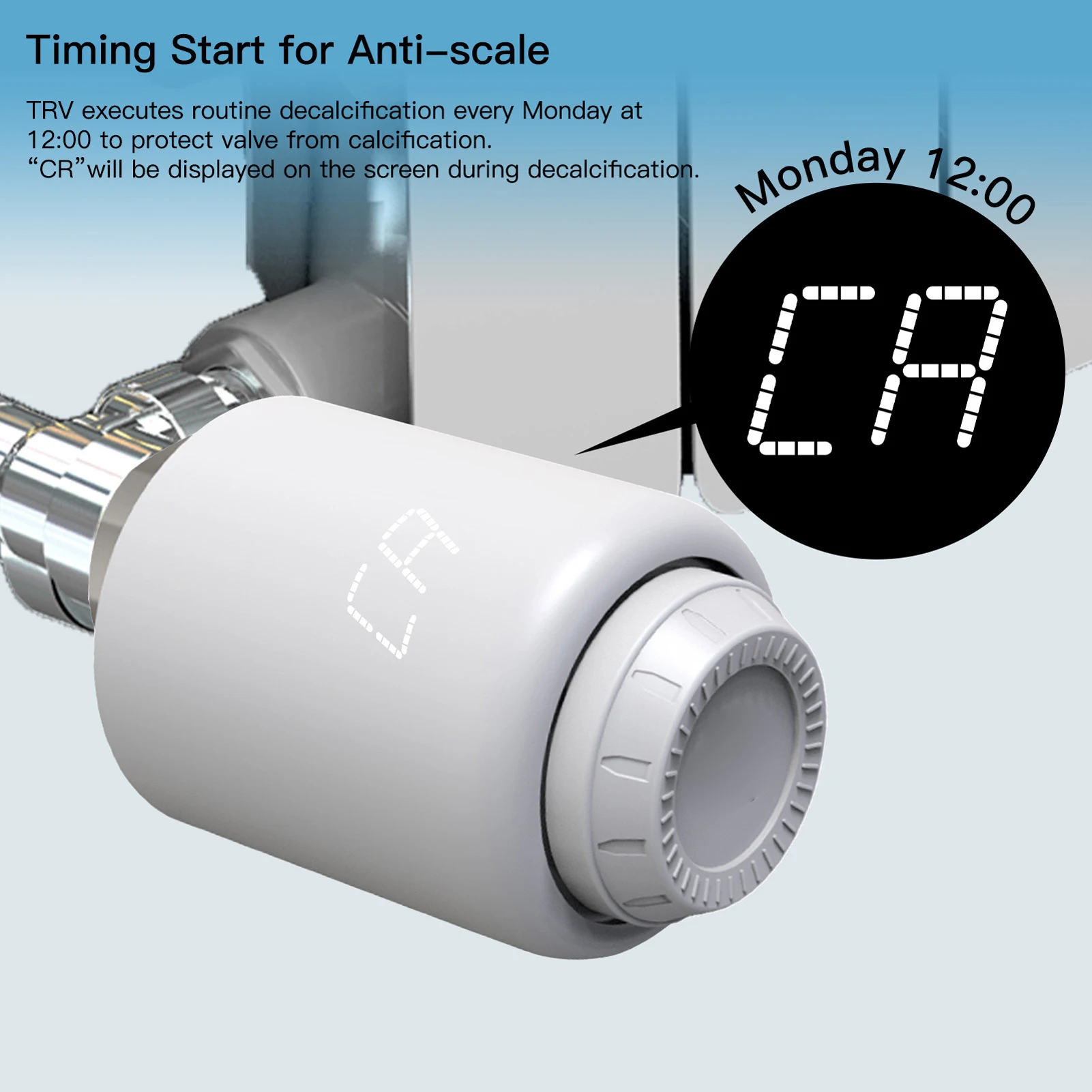 

Tuya Zigbee Thermostatic Radiator Valves Intelligent Wireless Mobilephone App Control Home Heating Thermostat Temperature