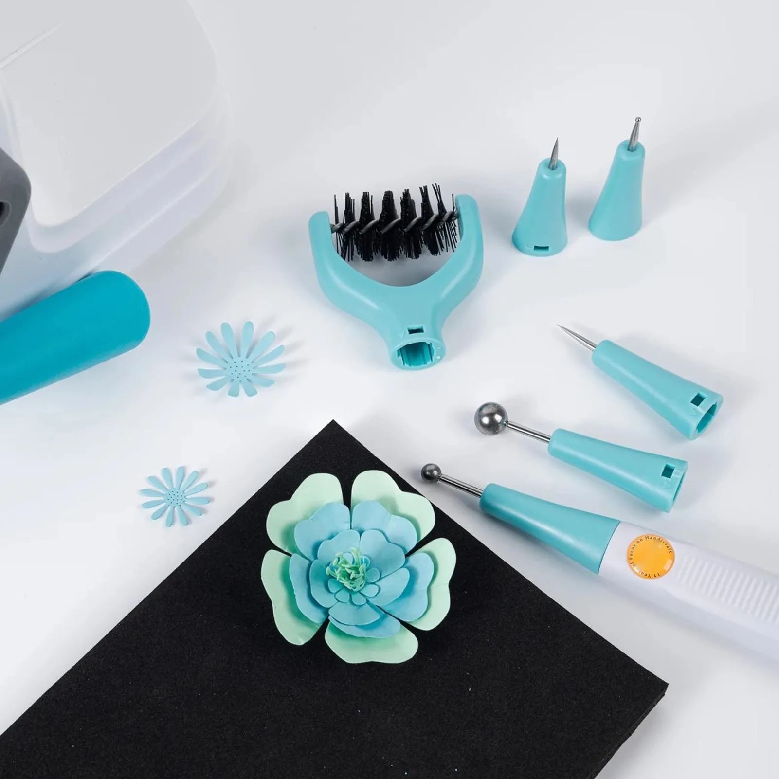 Paper Sculpting Tool Kit Multifunctional Paper Flower Shaping Making Tool Set for Handcraft Paper Flower Shaping Making Tool Set