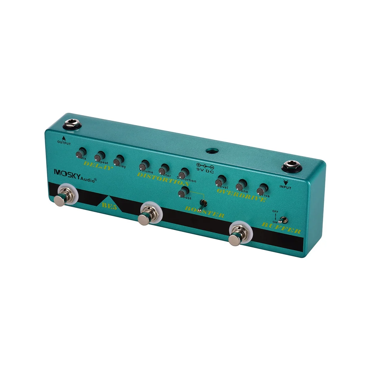 

MOSKYAudio Multi Effects Pedal Combined Guitar Effect with 5 Effects Pedal in 1 Unit (RD5)
