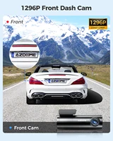 AZDOME Dash Cam 1296P WiFi Dash Camera for Cars Voice Control Dashcams Night Vision Loop Recording G-Sensor 24H Parking Monitor - Image 3