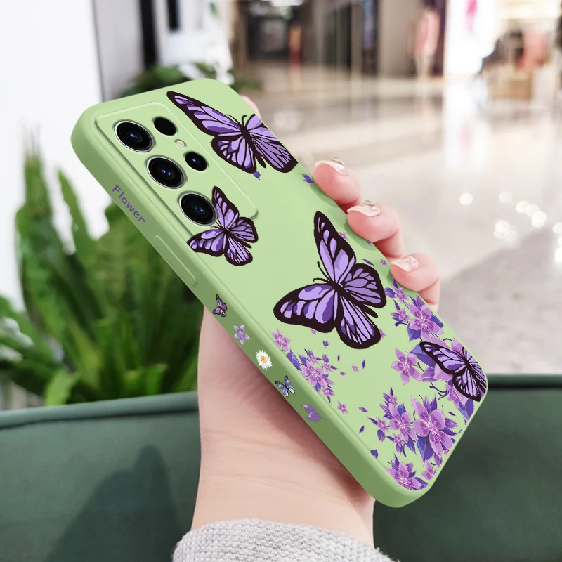 Dreamy Butterfly Silicone Phone Case Cover