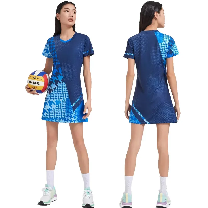 Sport Badminton Women Tennis Dress Short Sleeve Table Tennis golf Women's Suit Running Dress For Girl Women yoga shirts women dress sports clothing
