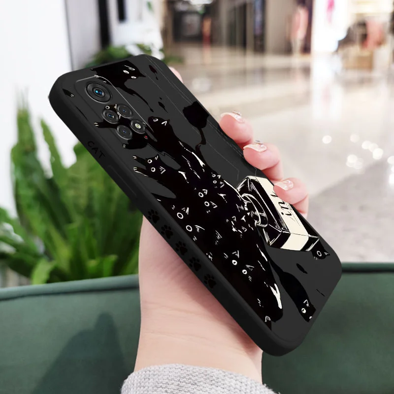 thumbnail image 1 of Funda de teléfono de gato travieso para Xiaomi Redmi Note 13, 12, 12S, 11, 11S, 10, 10A, 10T, 10S, 9T, 9, 8, 7 Pro Plus, 10C, 9T, 4G, 5G, 1 of 5
