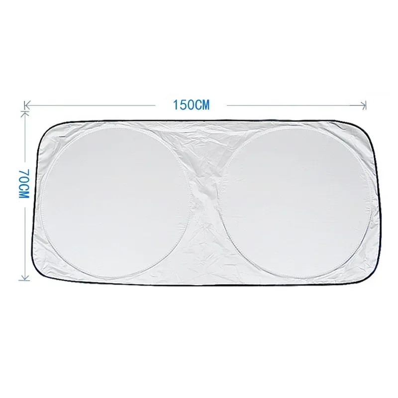 6pcs/Set Car Windshield Sun Shade for Side Windows Protection From Sun UV Rays & Heat, with Storage Pouch ,Window Sun Blocker