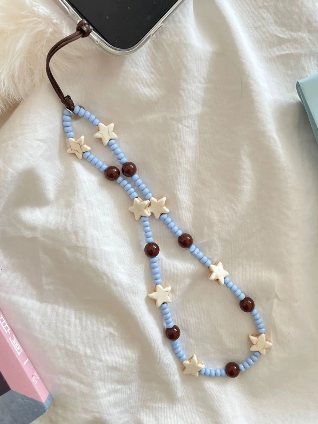 1 قطعة نسيم البحر الطازجة نجمة البحر الأزرق مطرز س...