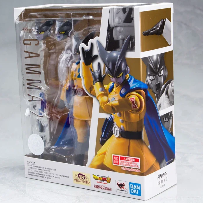 Bandai Dragon Ball Super Hero Gamma 1 Action Fighter Gamma 2 S.H.