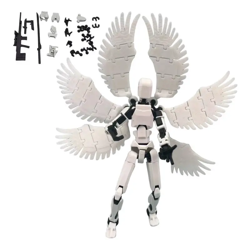 

Подвижная игрушка 3D с принтом, игрушки-роботы, съемная экшн-фигурка, коллекционные фигурки, многосекционные подвижные игрушки для мальчиков с аксессуарами