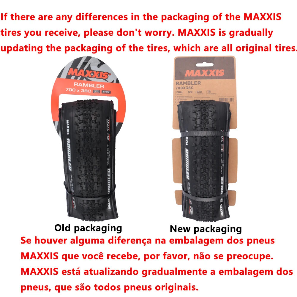 MAXXIS RAMBLER Gravel Tire 700x38/40C/45C 650x47B Bicycle