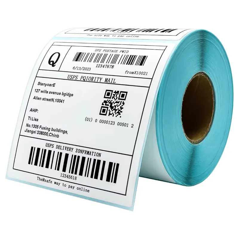 【Bulk Sales】Eco China Factory Adhesive Sticker Thermal Label Paper ...