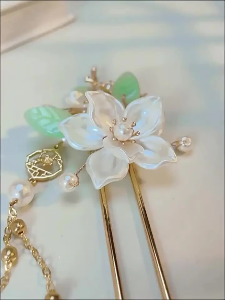 épingle à cheveux perles ivoire - France