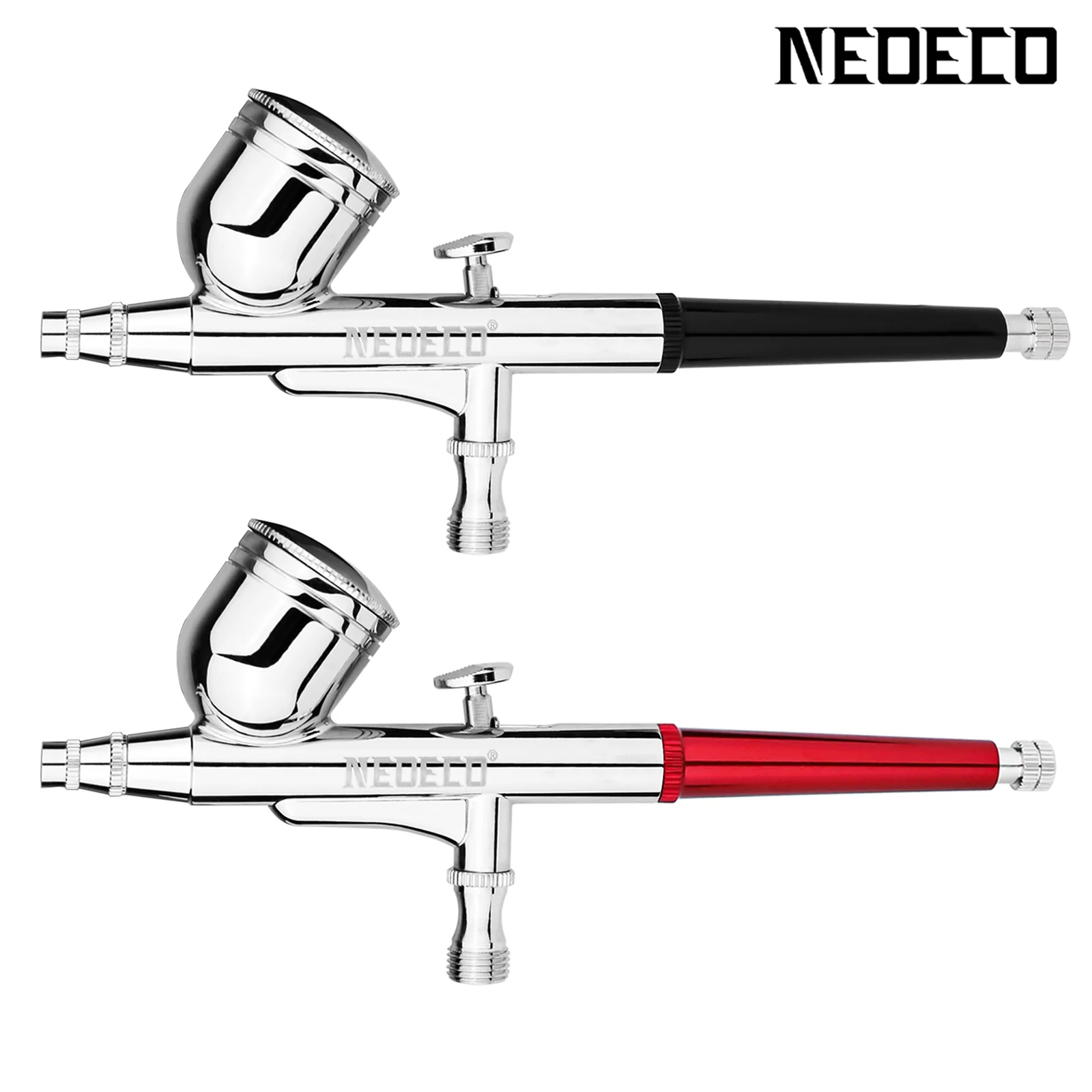 Gravity Feed DualAction Airbrush Spray Gun Kit Trigger Spray Gun for