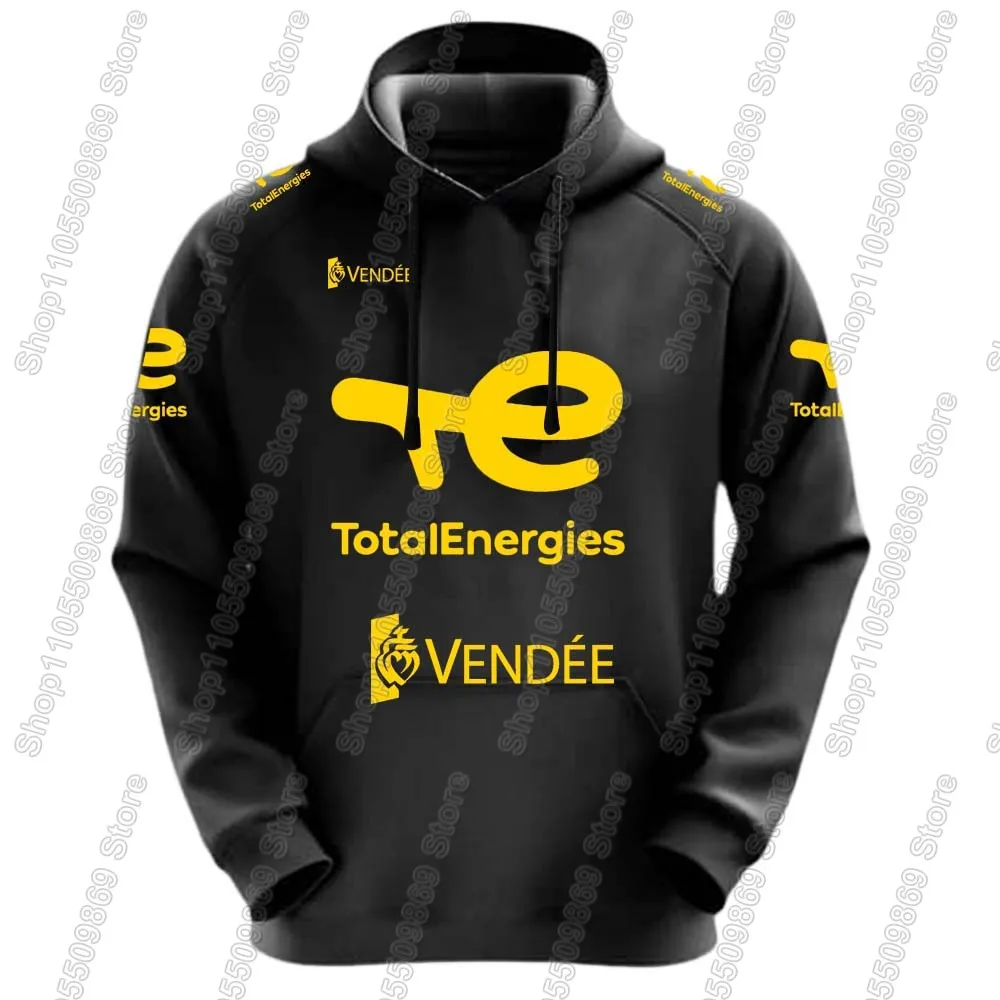 Total New Energies 2026 팀 후디 남성 캐주얼 스웨트셔츠 겨울 골든 후디 사이클링 의류 후디 스트리트웨어 스포츠웨어