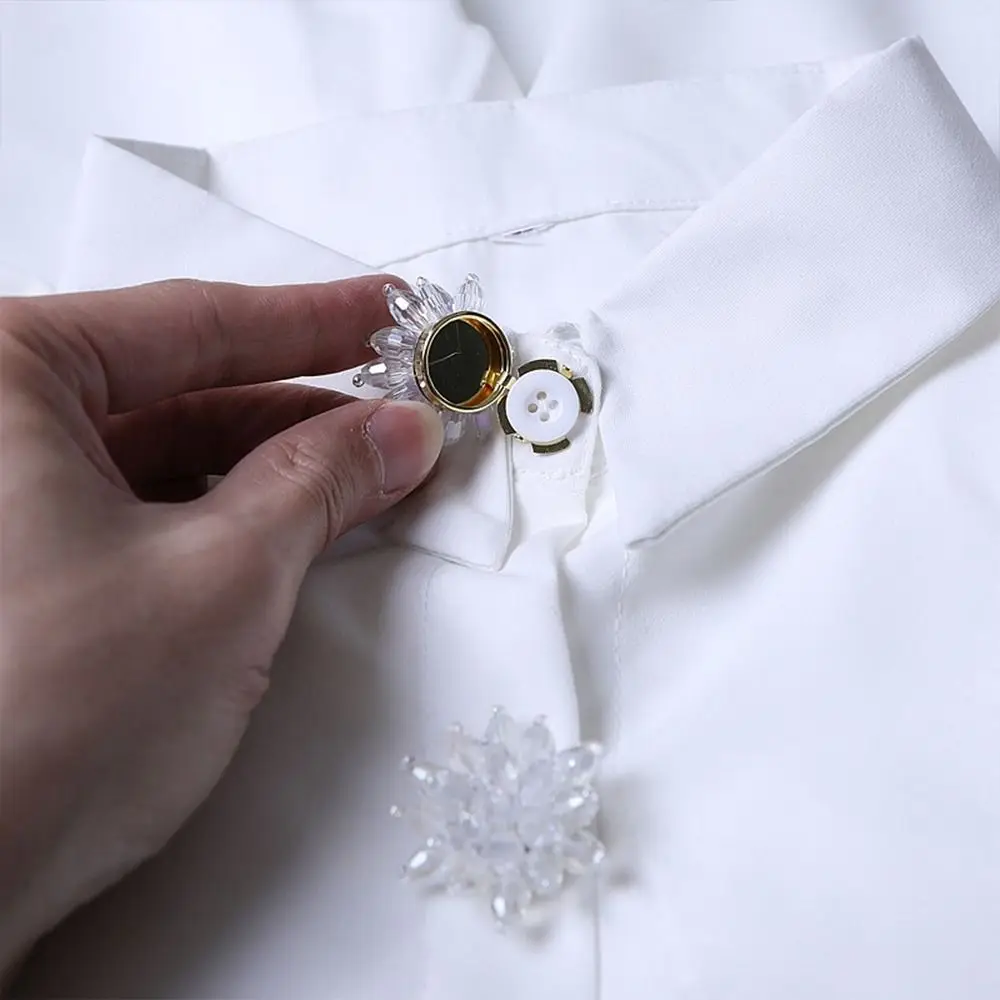 New Design Pearl Button Cover DIY Accessories Flower Cufflinksble Decor Cufflinks Button Cover Shirt Button Box Sewing Buttons