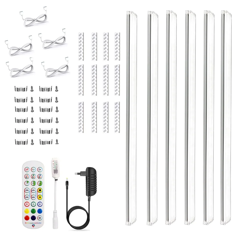 Dimmable RGB LED Light Strips with Remote Control