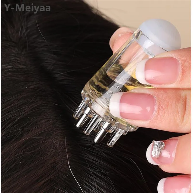 

Портативный мини-аппликатор для кожи головы, жидкая расческа, массажная Расческа для эфирных масел, жидкий массажер, инструмент для борьбы с выпадением волос и ухода за кожей головы 2 #