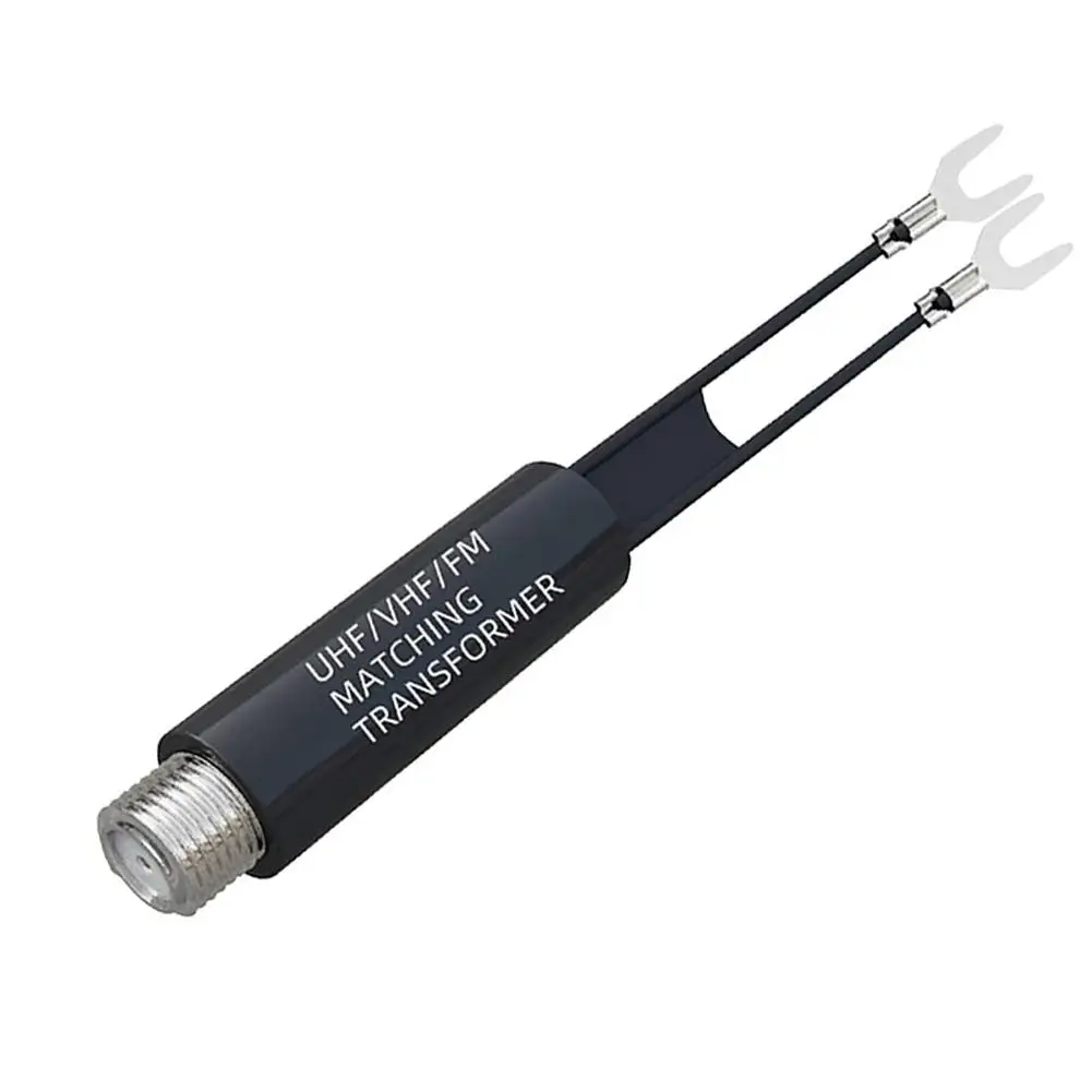 Antenna Pigtail Cable Transformer Adapter UHF/VHF/FM/TV F Cable 75-300 Ohm Balun Antenna Matching Transformer Adapter Cable Television Accessorie antenna pigtail cable