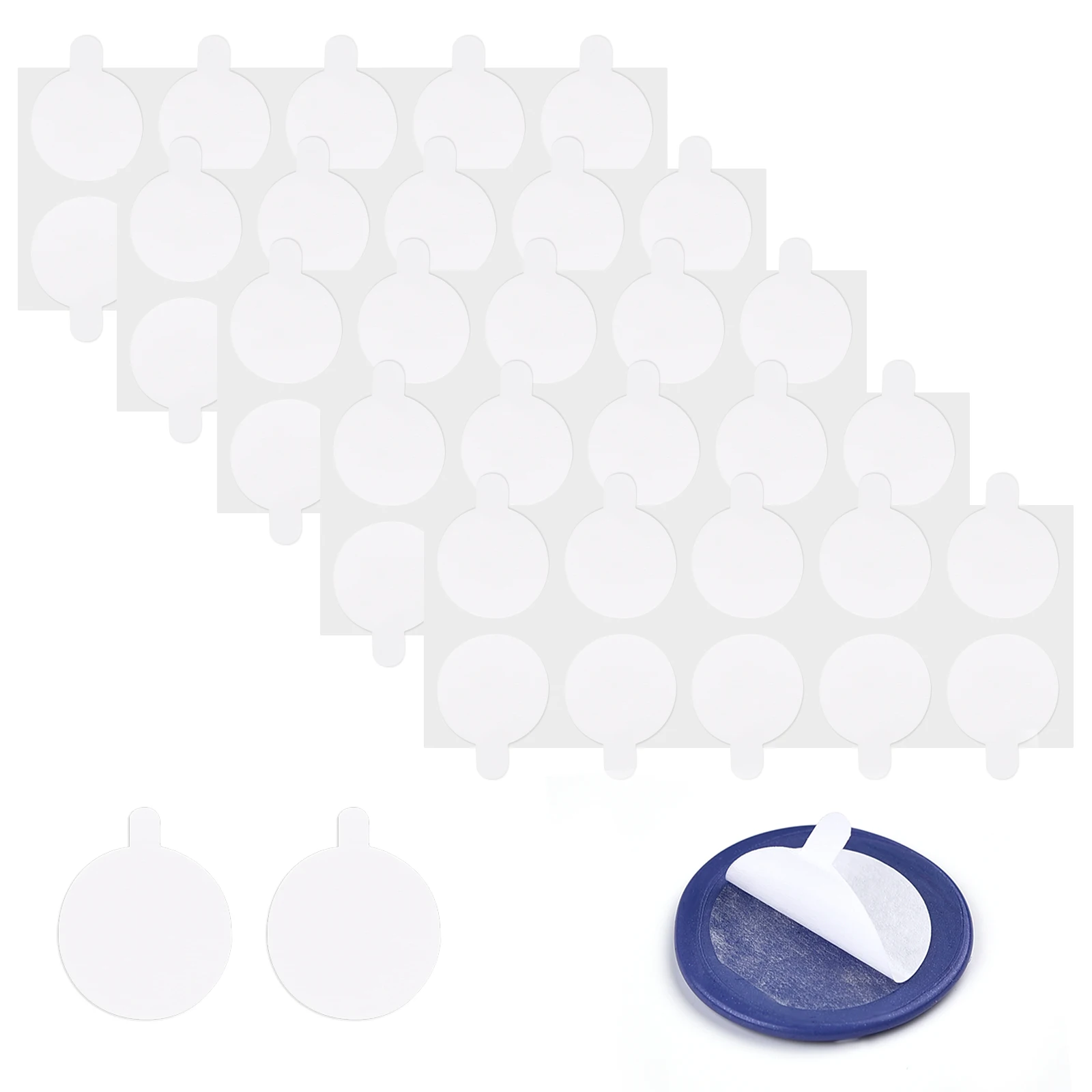 50Pcs 17mm-Stickers