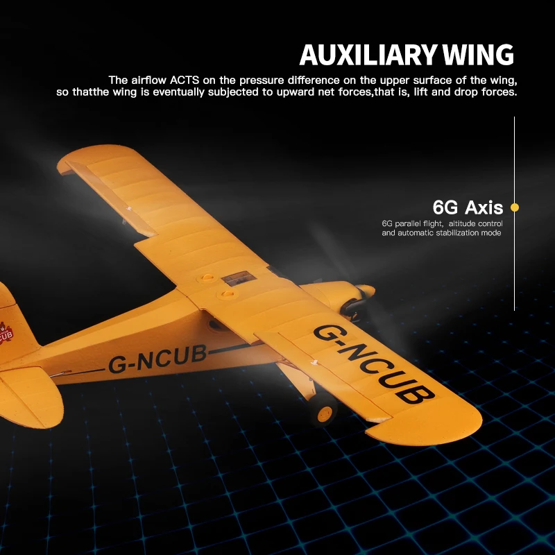 EPP Foam RC Airplane with 3D and 6G Systems for Beginners