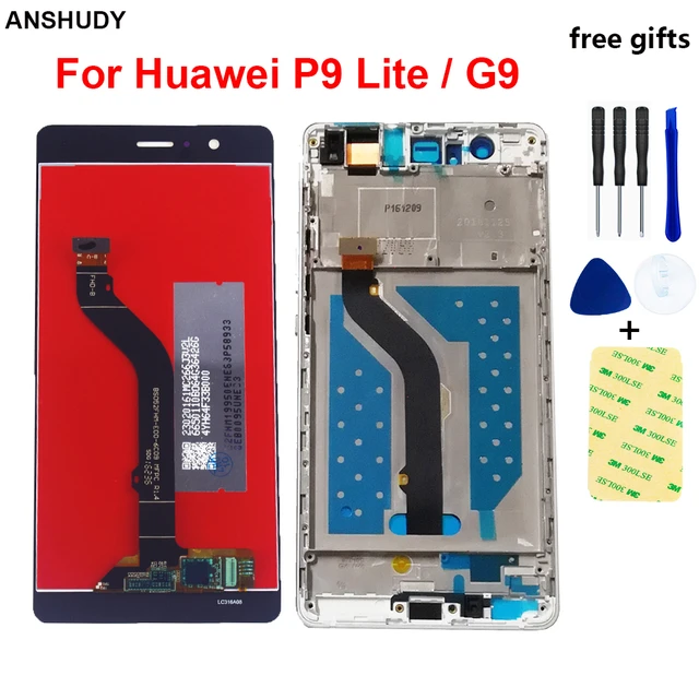 Escribir A gran escala tobillo Sensor Panel Assembly Frame | Huawei P9 Lite Screen | Lcd Display - Huawei  P9 Lite Lcd - Aliexpress