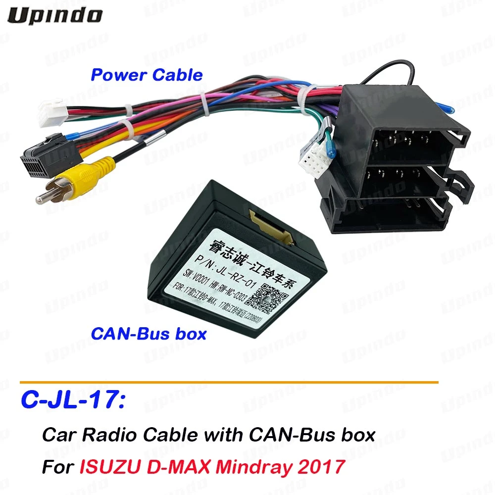 Car Radio Android Head Unit Cable With Can Bus Box Adapter Wiring