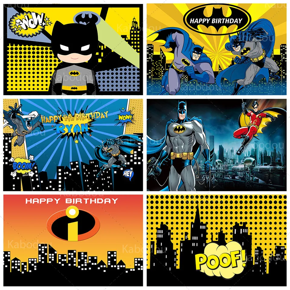 herocross-batman-backdrop-boys-kids-birthday-party-decoration-banner-cartoon-city-building-photography-background-props-aliexpress