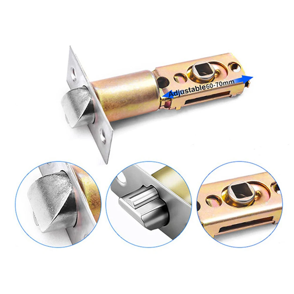 Blocco Tubolare Mortico 35 Mm-70 Mm Bullone Porta Interna Impianto A Molla - Foto 4