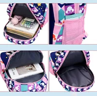 Disney Minnie Children Backpack Kids Girls Cartoon Kindergarten School Bags Girls' Backpacks 6