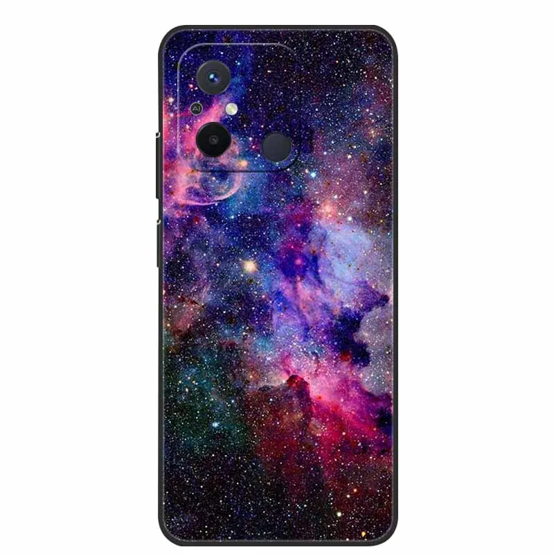 Black TPU Soft Cover with Wolf and Lion Design - Premium Silicon Bumper Case