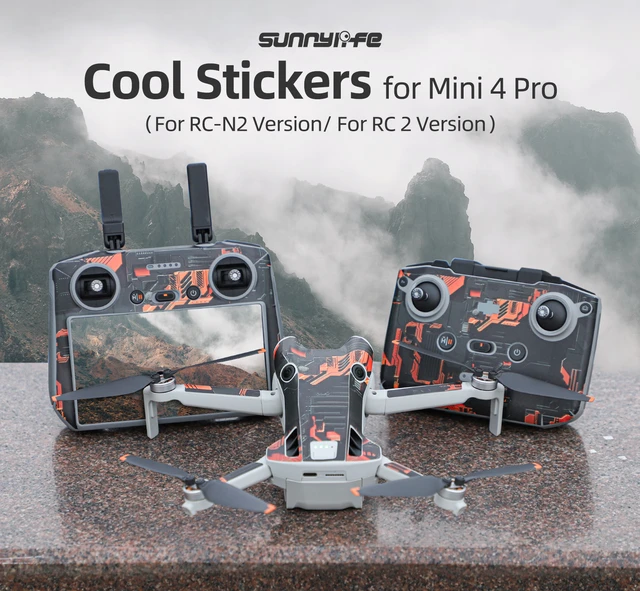Sticker Film de Protection Waterproof pour drone DJI Mini 4 Pro +