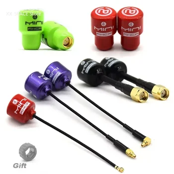 Ramdon color Lollipop 4 High Gain RHCP MINI Antenna 5.8G 2.8dBi SMA RP-SMA MMCX UFL For RC FPV Transmitter Receiver Racing Drone