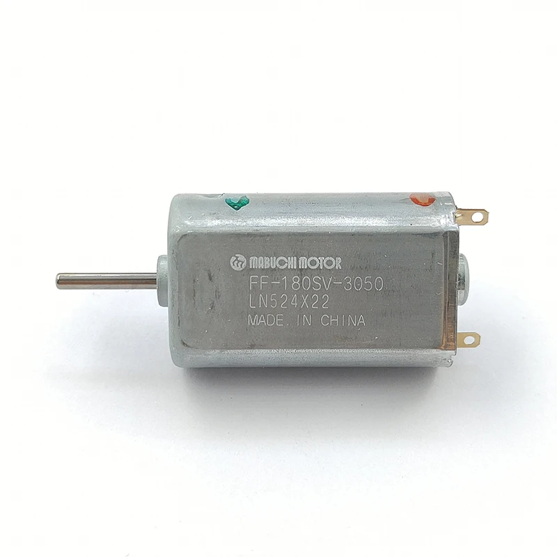 Mabuchi FF-180SV-3050 미니 180 고속 모터 14500RPM DC 2.4V 3V 3.7V 4.2V 마이크로 20mm DIY 전기 면도기 칫솔용