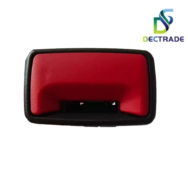 DECTRADE Car Front Safety Seat Belt Buckle Extender Clip Socket with Warning Cable For VW Bora-19G 857 755 19G 857 756