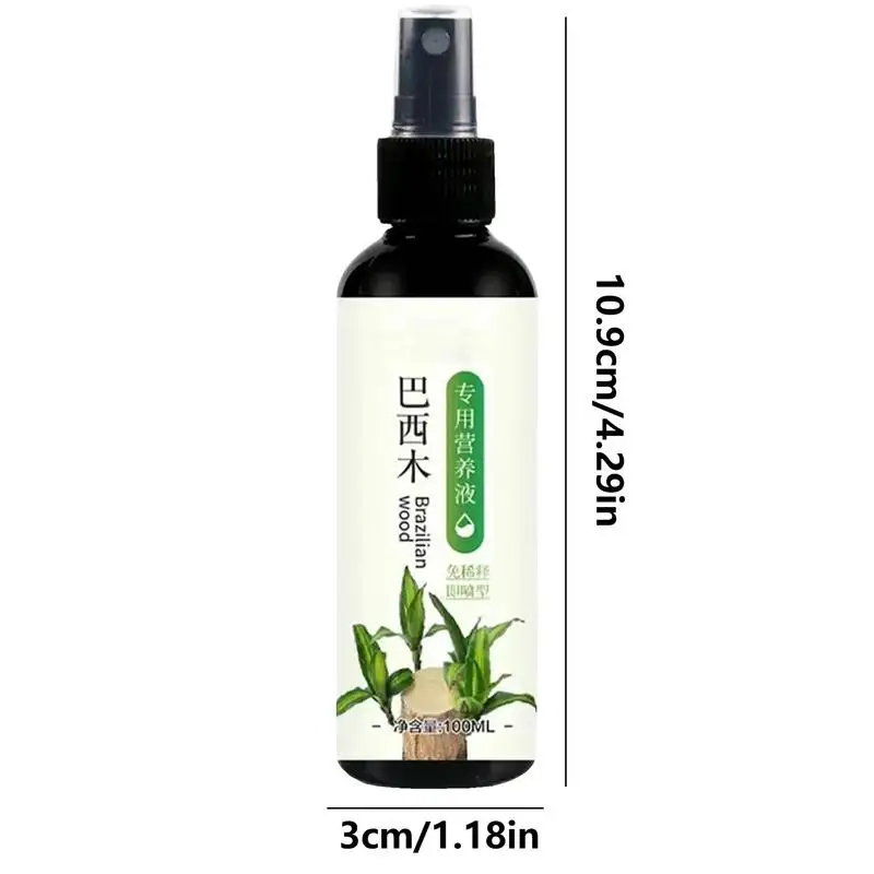 Brazilian Wood Plant Food Indoor Plant Fertilizer for Lucky Wood Brazilian Houseplant Fertilizer 100ml