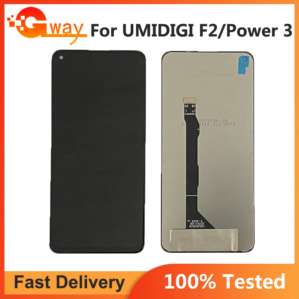 For UMIDIGI F1 F2 F3 Pro LCD Display Touch Screen Replacement For UMIDIGI F1Play LCD UMIDIGI F3S F3 SE LCD Display Repair Parts