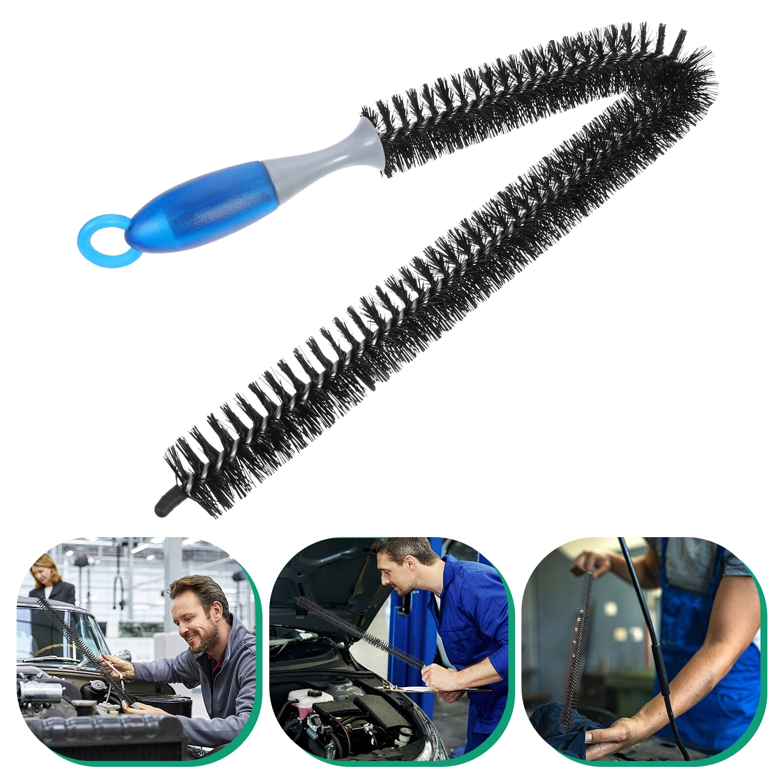 Brush Cleaning Radiator Cleaner Air Vent Duct Ac Dryer Filter Flexible Condenser Coil Car