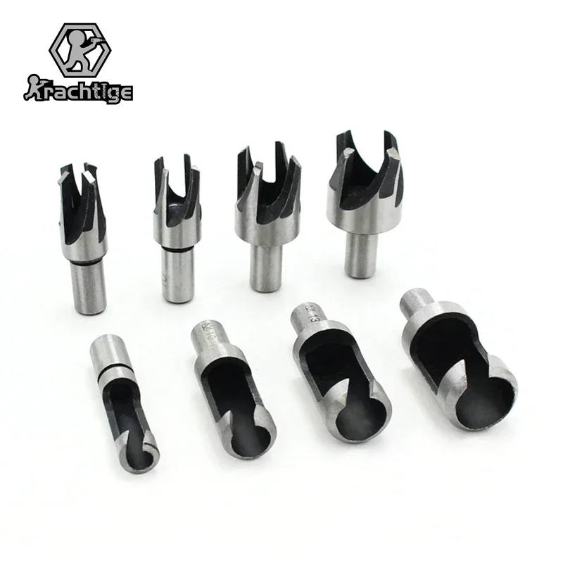 

4Pcs/8Pcs Carbon Steel Woodworking Drill Bits Claw Type Cylindrical Tenon Wood Processing and Rounding Set 6mm 10mm 13mm 16mm