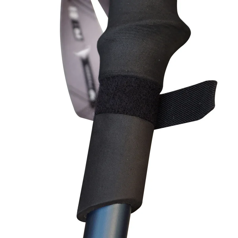 Pioneer Folding Ultralight Quick Lock Trekking Poles Hiking Pole Race Running Outdoor Walking Stick Carbon Fiber 105-125CM