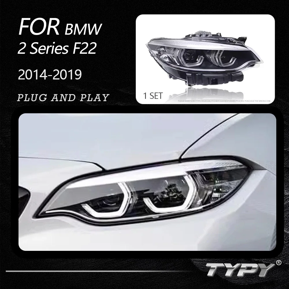 Voorbumpergrille Grill voor BMW 2-serie F22 F23 2014-2019 van de